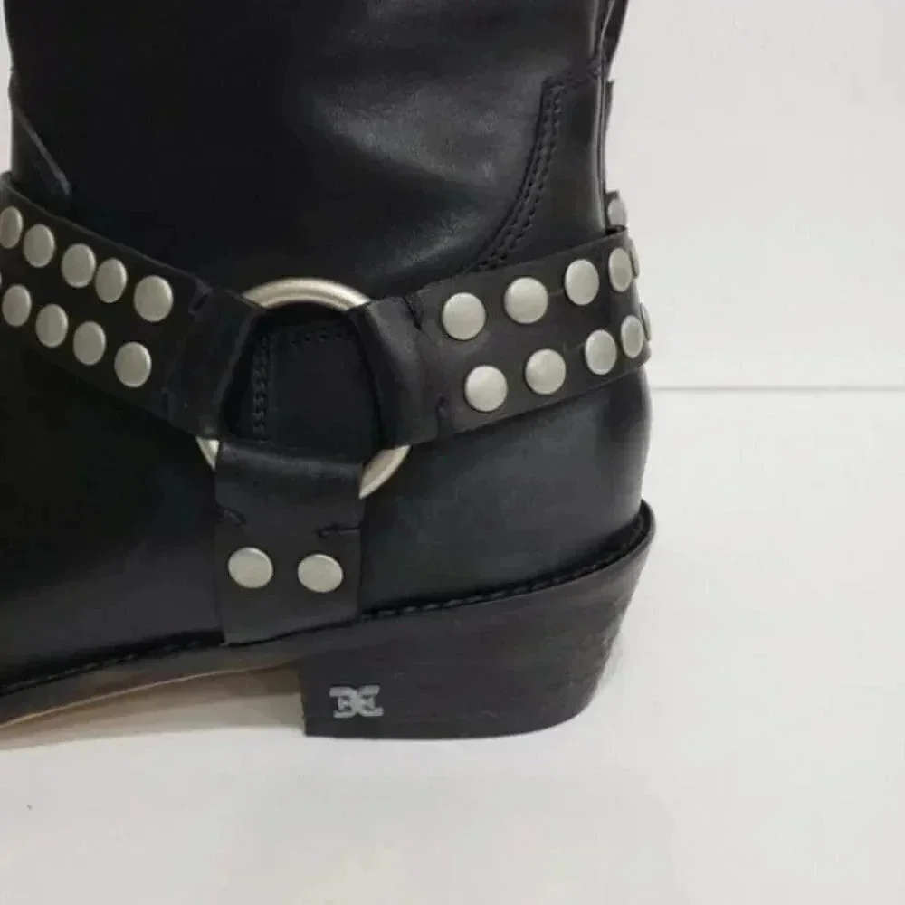 NWOT Sam Edelman Waldorf Studded Biker Ankle…